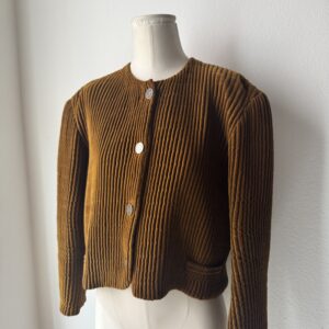 Giacca Cropped Velluto