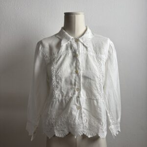Camicia Ricamo Cotone